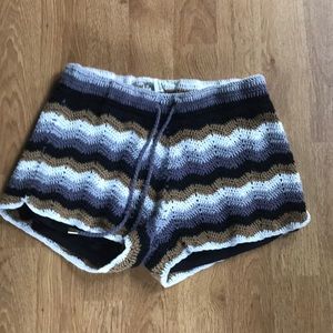 Forever 21 crochet shorts